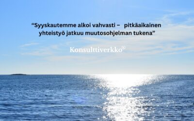 Konsulttiverkon syyskausi alkoi vahvasti